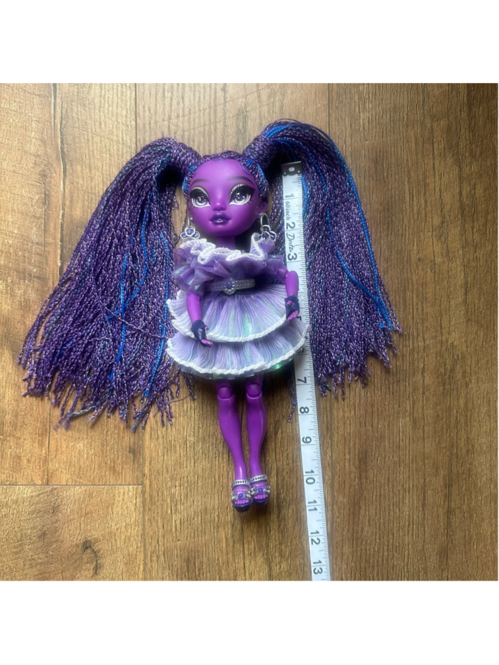 Shadow High Monique Verbena Doll Purple Braids Rainbow High MGA Fashion Doll - Picture 7 of 8